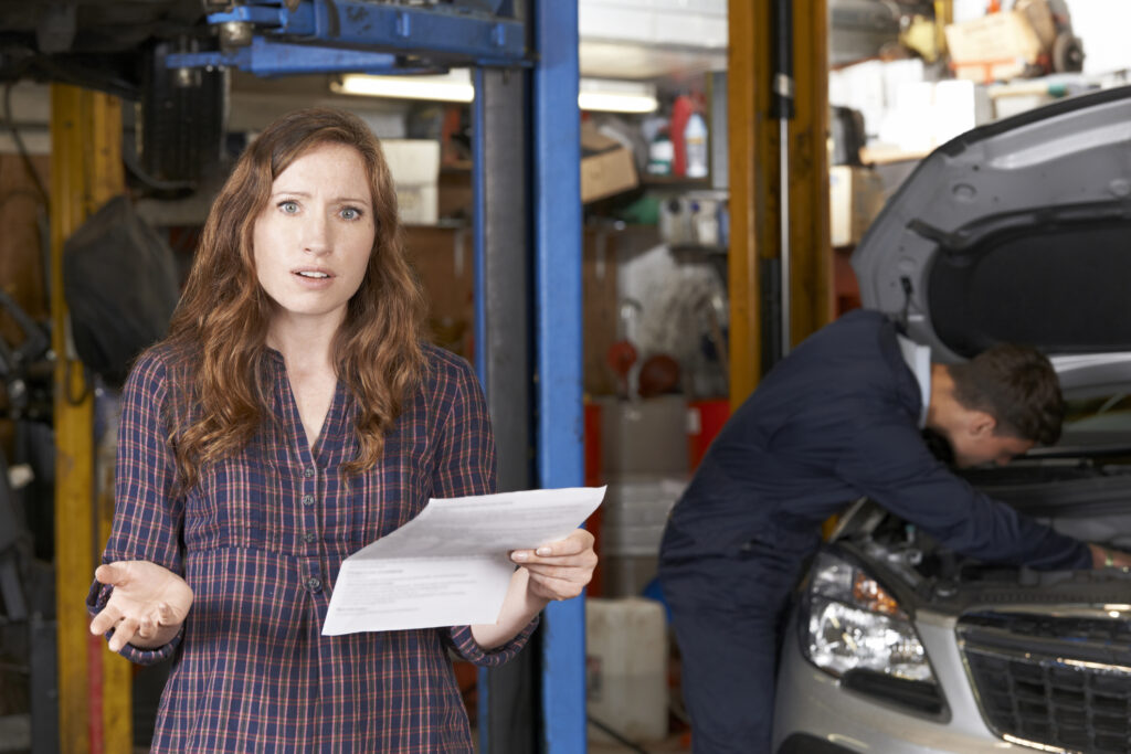 Angry At Mechanic Bill