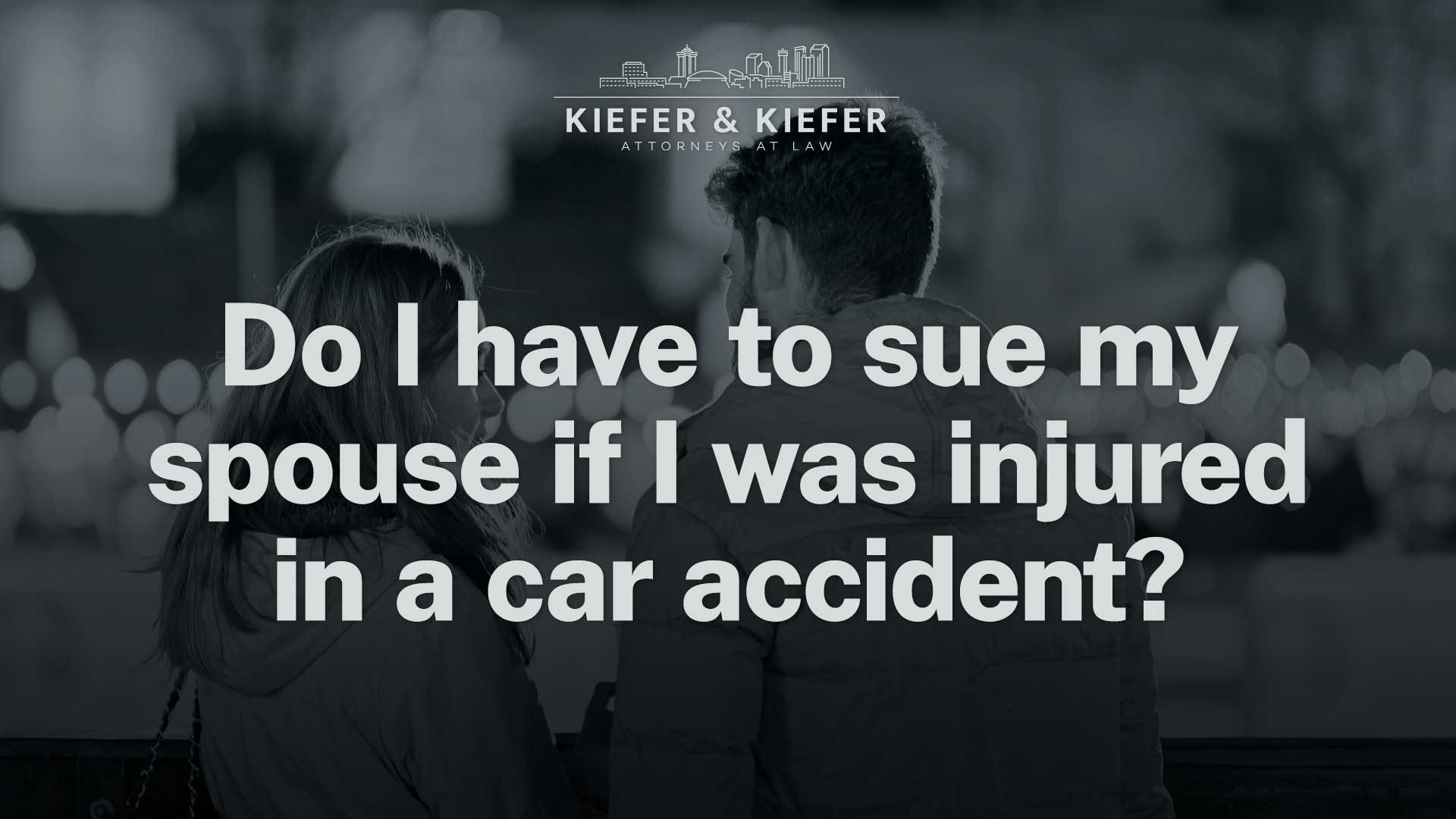 Can Wife Sue Husband for Car Accident?